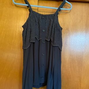 cold shoulder crochet blouse